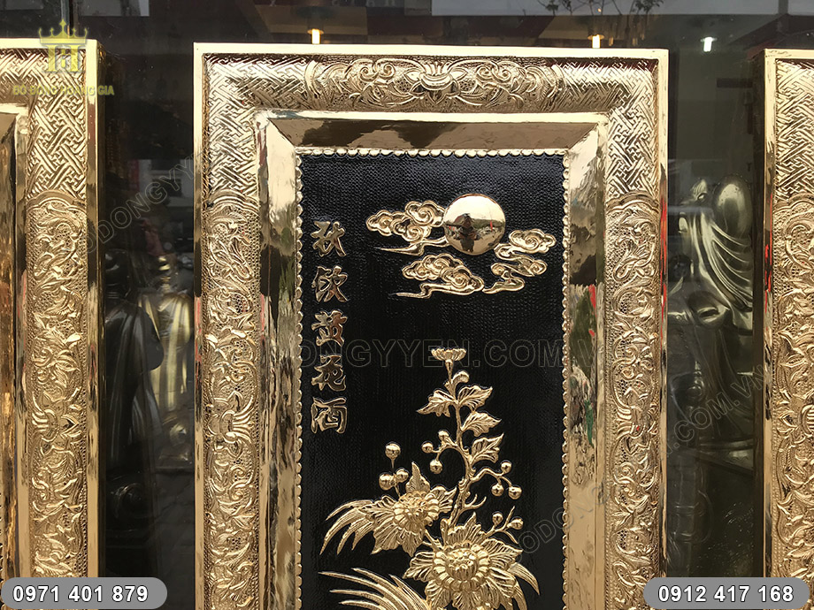 Khung tranh liền đồng v&ocirc; c&ugrave;ng chắc chắn